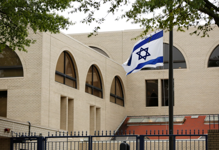 Shocking Incident: Air Force Member’s Self-Set Fire Outside Israeli Embassy Ends in Death